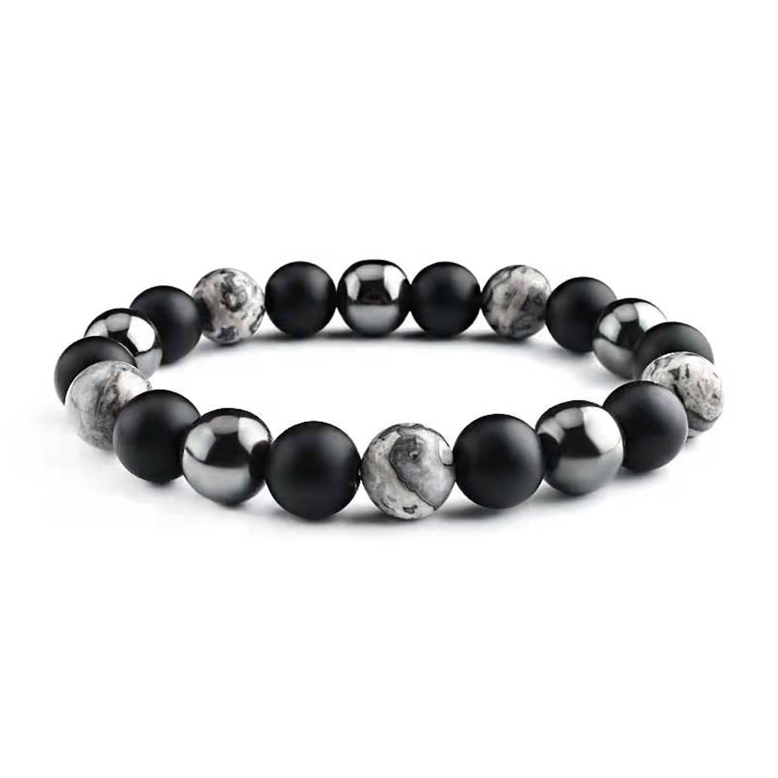 JYLTT 男女とも適している高級の天然石ブレスレット10mm